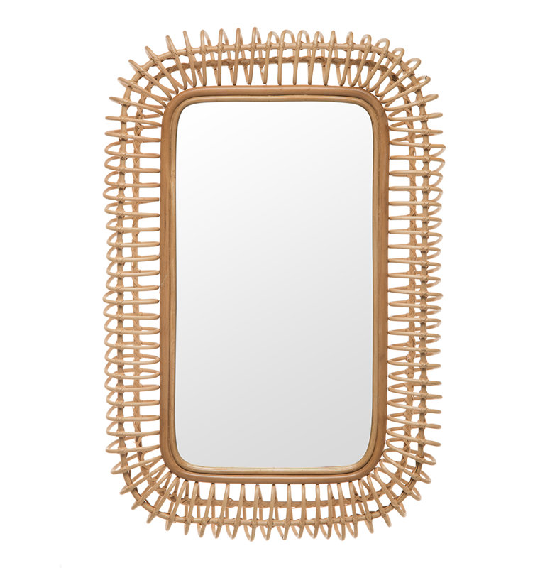 Bayou Breeze Coastal Rectangle Accent Mirror & Reviews Wayfair